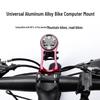 Aluminum Alloy Bicycle Computer and Light Mount for Road and Mountain Bikes