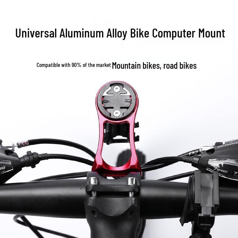 Aluminum Alloy Bicycle Computer and Light Mount for Road and Mountain Bikes