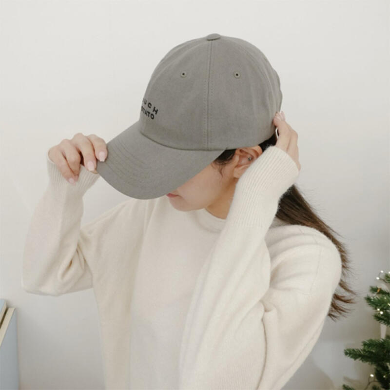 Women's Campus Look Cotton Ball Cap Classic Hat
