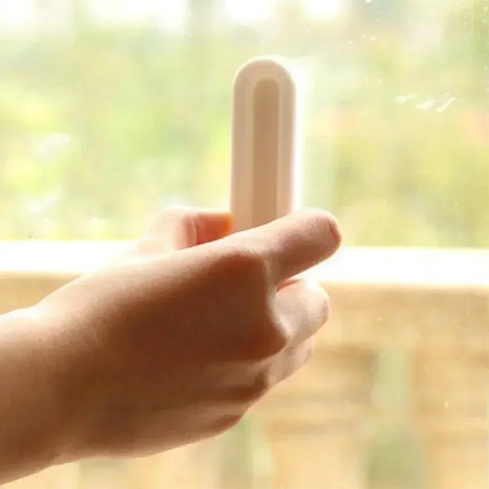 2Pair Door Handles for Cabinets Wardrobes Glass Drawers Plastic Material Suitable for Various Furniture Applications