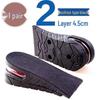 Adjustable Height-Boosting Insoles: Air Cushion, Shock-Absorbing, Unisex, Ideal for Sports or Martin Shoes