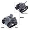 MOC WW2  Green Gas Mask  Military Soldiers Accessories Warfare Motorcycles Ammunition Box Equipment  Bricks Toys Kids Gift