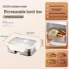 304 Stainless Steel Food Grade Fresh-Keeping Lunch Box with Lid for Refrigerator Storage and Meal Prep.