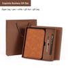 Custom Business Notebook with Zipper Bag - Multifunctional A6/B5 Notepad & Manager Folder