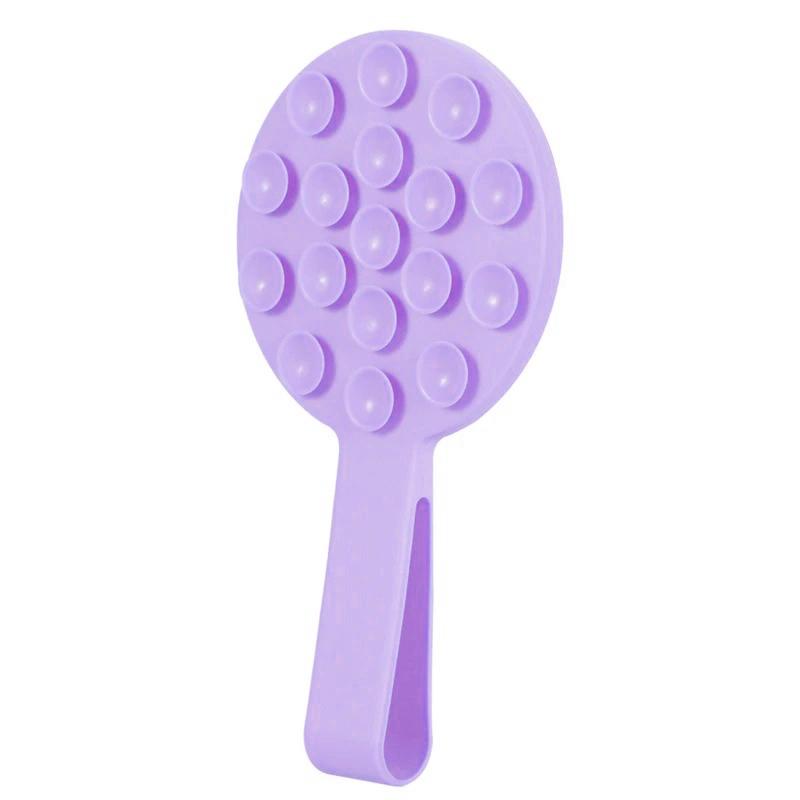 Multi Functional Magnetic Phone Holder with Silicone Suction Cup Portable Handheld Person Stand For Magsafe iPhone 16-12 Mount