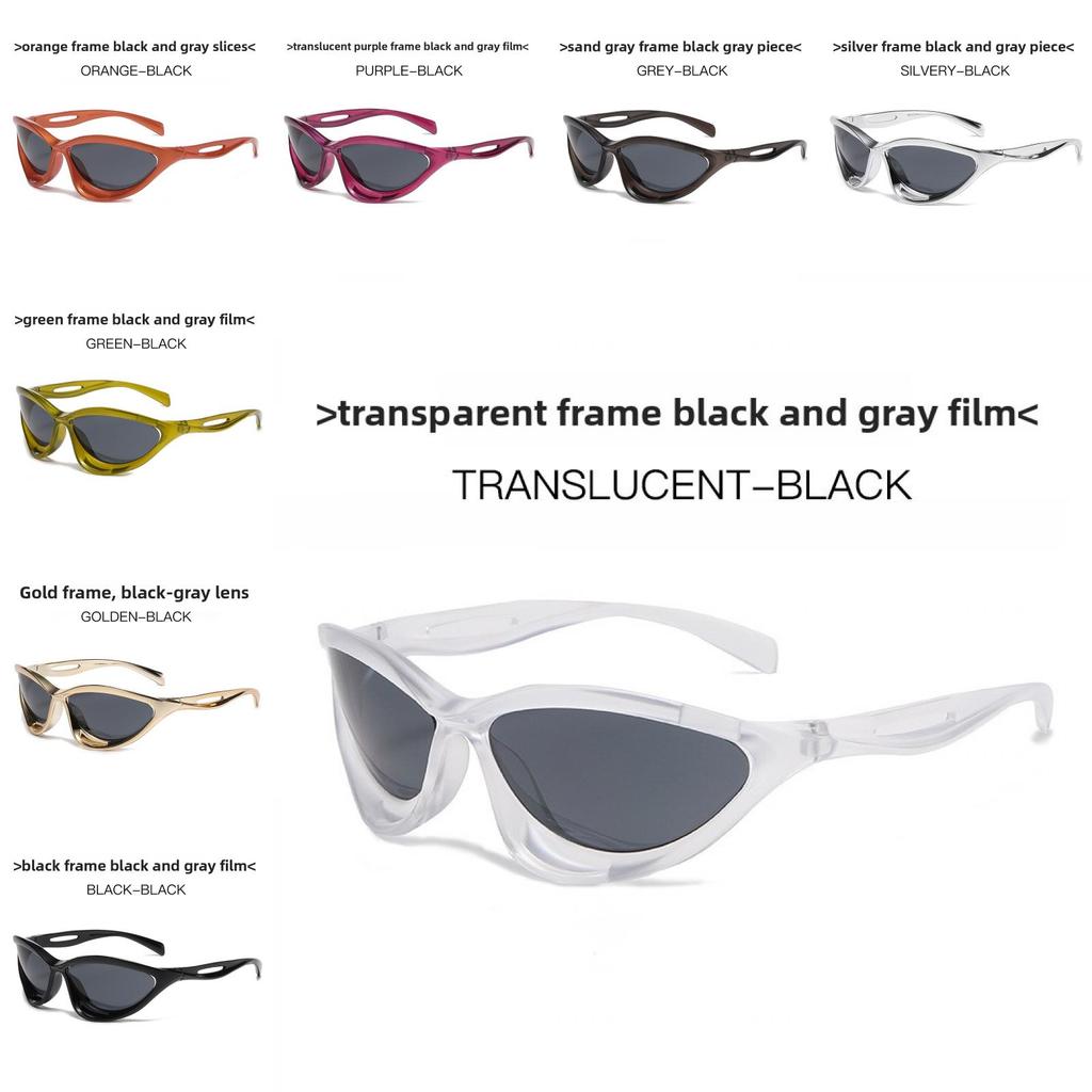Fashion Sunglasses With Uv400 Protection For Outdoor Cycling And Party Wear