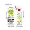 Fast Acting Bug Remover Spray for Cars Windshield Glass Cleaner Safe for Paint Easy Removal Tar Residue For Roadside Care