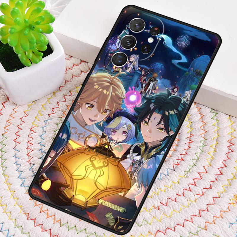 Genshin Impact Xiao Soft Silicone Phone Case For Samsung Galaxy Note 10 Pro S26 S25 S24 S23 S22 S21 Plus S25Ultra Capa Cover