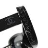 Used 10097 Cat Eye Shape Eyewear 5481-HA c.888/T8 7968 Black Faux Pearl COCO Mark Acetate Black Women's from Japan