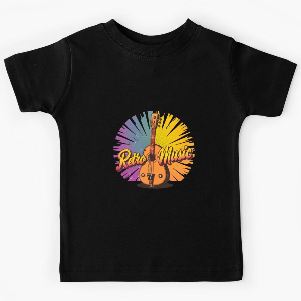 Retro Grooves: Rediscovering the Magic of Vintage Music Kids T-Shirt 150