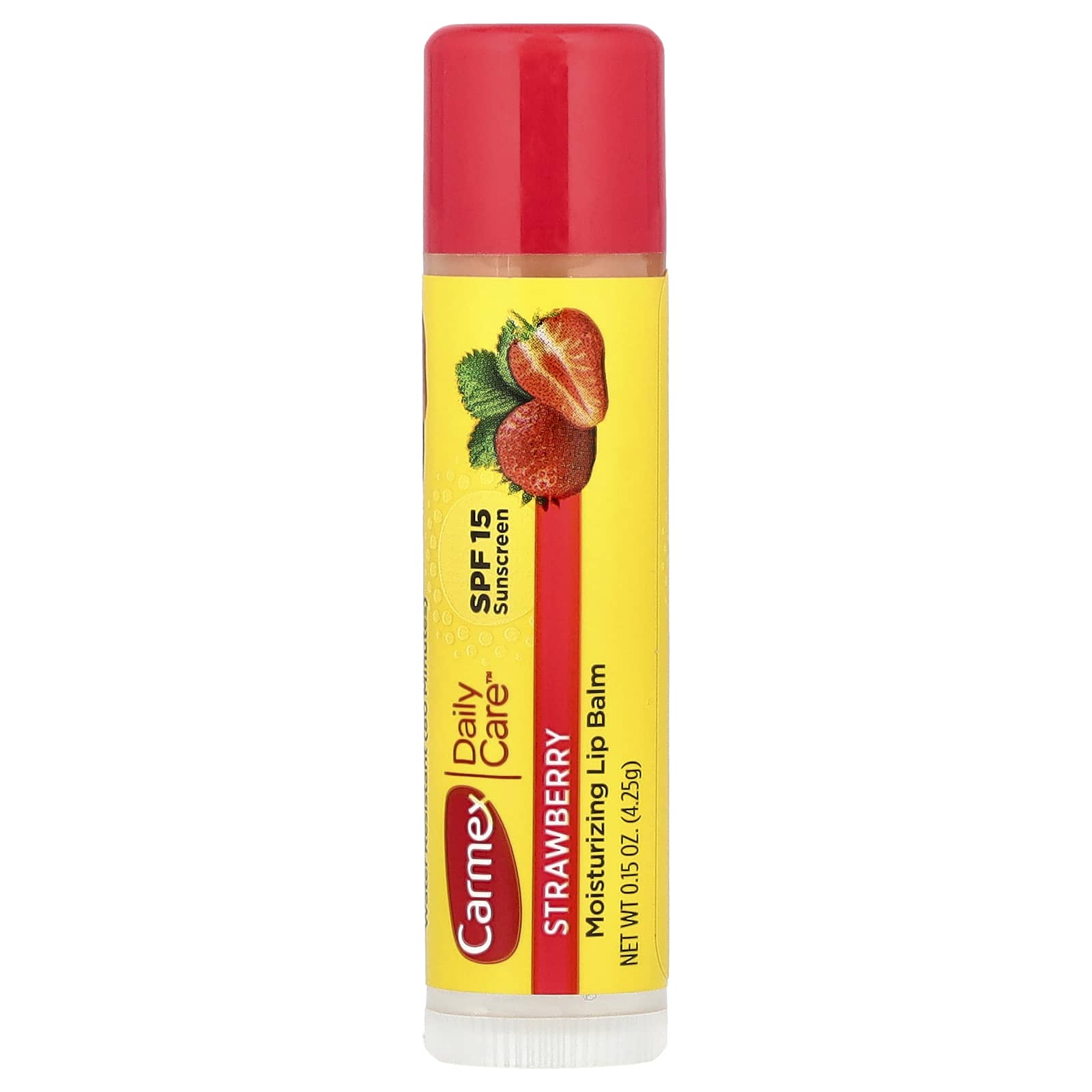 

Daily Care, Moisturizing Lip Balm, Strawberry, Spf 15, 4.25G(0.15Oz)