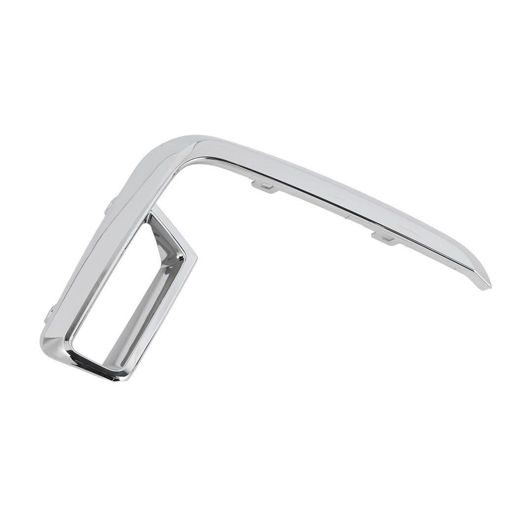 Front Fog Light Frame Cover Front Bumper Grille Chrome Trim Decorative Strip for 7 Series G11 G12 LCI M Sport 2019‑2022