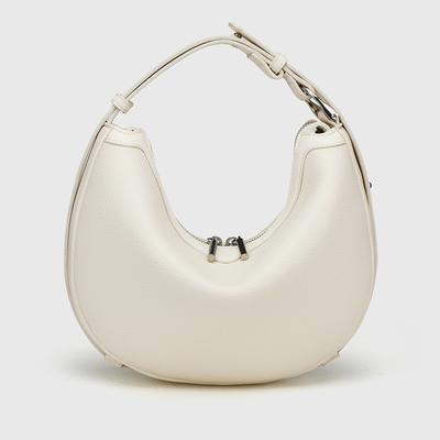 Half Moon Ladies Bags for Women Luxury Designer Bags and Purses New In Fashion Simple Shift Zipper Shoulder Crossbody