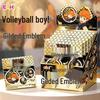 EAKI YiQi Haikyuu!! Gilded Badge Collection - Surprise Blind Bag (Anime Merchandise)