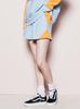 NEAR&DEAR Color Combination Sweat Shorts (L/Blue)