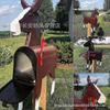 Metal Animal Mailbox Farm Animal Mailboxes For And Outside Garden Decor