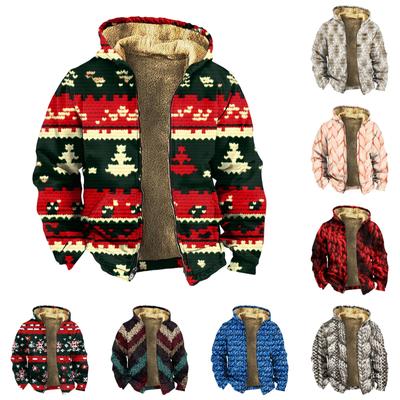 Men's Thickened Button Double Pocket Jacket With Pocket Insert Cotton Jacket