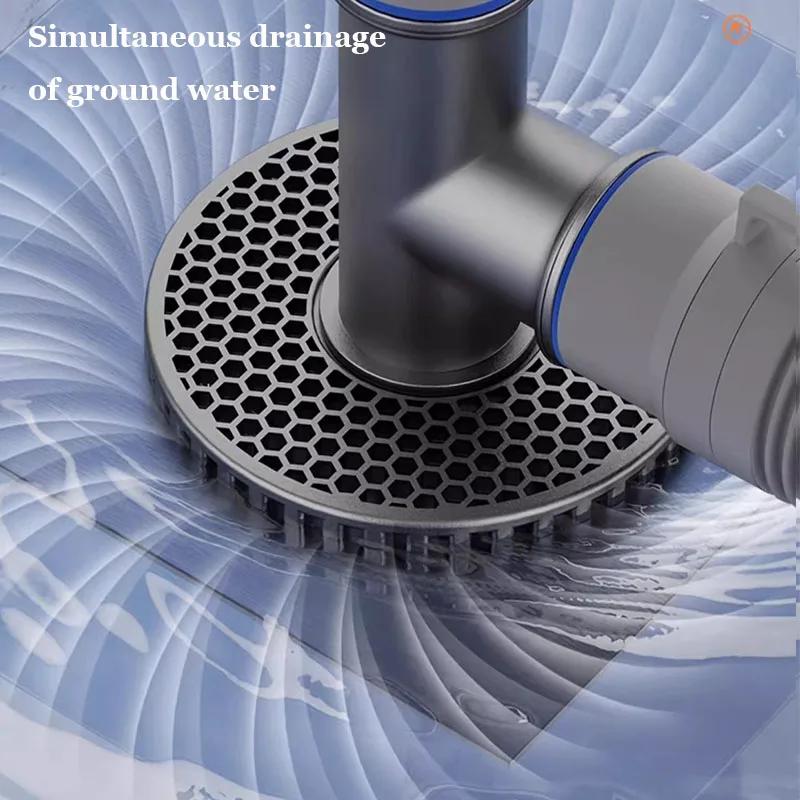 Conector Scurgere Canalizare 2 în 1 Scurgere Pardoseală Universală Mașină de Spălat Chiuvetă Canalizare Accesorii Baie Adaptor Furtun Furtun Dispozitiv de Mărunțit