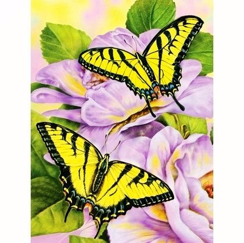 DIY 5D Full Diamond Embroidery Flower Diamond Mosaic Butterfly Diamond Painting Animal Rhinestones Pictures Display Gift Home