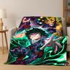 My Hero Academia Deku Bakugou Anime Flannel Blanket Soft Warm Throw For Bedroom Living Room Bed Kids