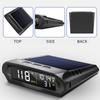 Automotive Solar Powered HUD Display with Automatic Brightness 1000mAh Battery Enhances Safety For Long Distance Drivers