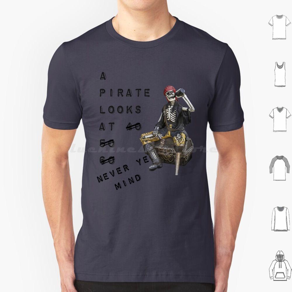 A Pirate Looks At 60 T Shirt 6xl Cotton Cool Tee Jimmy Buffett Beach Parrothead Margaritaville Buffett Parrot Surfing Pirate