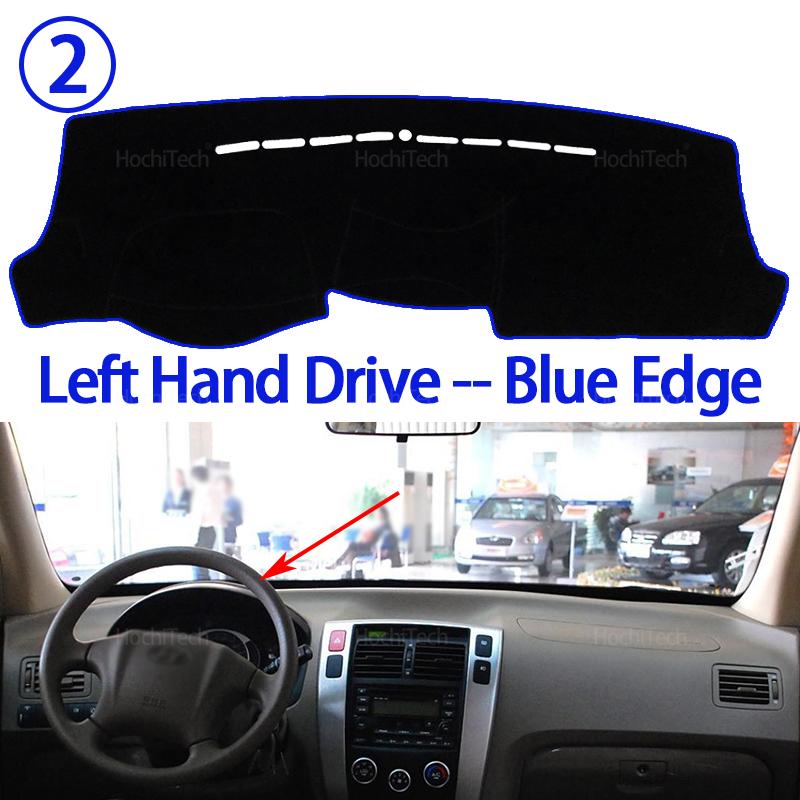 For Hyundai Tucson 2005 2006 2007 2008 2009 JM Soluto Anti-Slip Dashboard Cover Protective Pad Car Accessories Sunshade Carpet