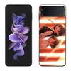 Yamada Anna Phone Case For Samsung Z Flip 7 6 5G Galaxy Z Flip 5 4 3 Black Hard Cell Cover Luxury PC Shell Coque