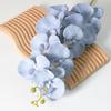 Sztuczne Kwiaty Phalaenopsis 102 cm Długi Pęd Realistyczny w Dotyku Sztuczna Gałąź Storczyka z 9 Głowami Pełne Kwitnienie do Wazonu Dekoracja Domu Wesela Imprezy