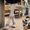Knitted Leg Warmers Warm Long Socks Casual Knee Socks  Autumn Winter