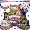 Round Tablecloth with Star Pattern Polyester Fabric for Dining Parties Events Reusable Decorative Covering for Home Kitchen