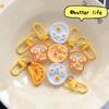 Yousheng 4Pcs/Set Poached Egg Keychain Cartoon Food Pendant Funny Simulated Breakfast Plate Charm Wallet Handbag Car House Decoration