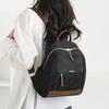 Large-capacity Diamond-pattern Embroidery Backpack, Vintage Student Bag, Shoulder Bag, Water-resistant Bag