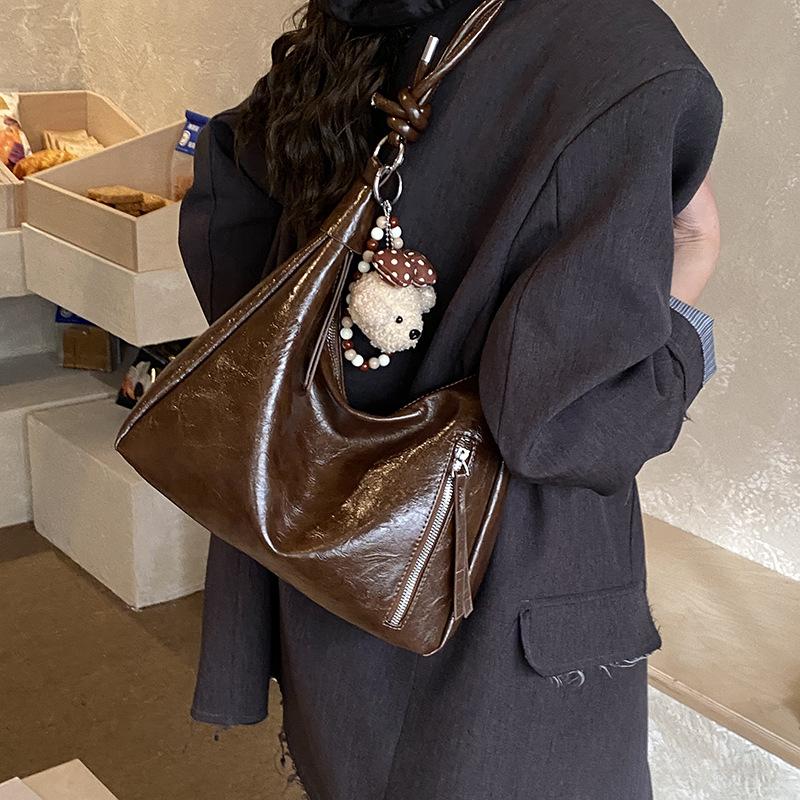 Single-shoulder Tote Bag - Trendy, Fashionable, Unique, Large Capacity, Commuter Crossbody Bag