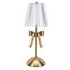 Atmosphere Bow Knot Table Lamp Versatile Rechargeable Nightstand Lamp For Bedroom Living Room Decoration