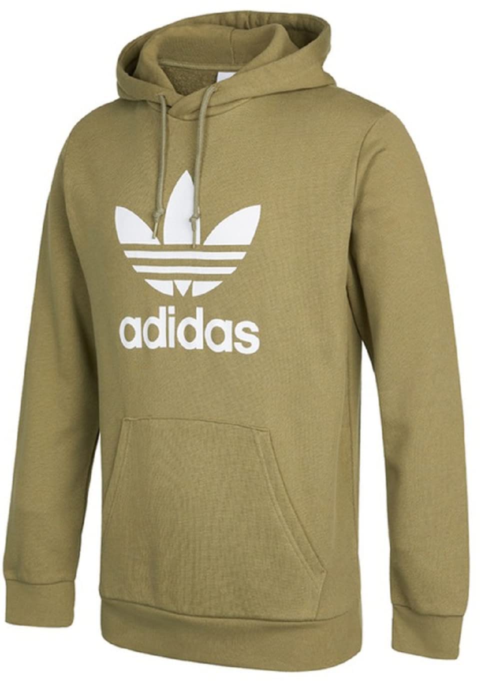 

adidas Originals Adicolor Classics Trefoil French Terry Fleece Size 2XO Orbit Green Hoodie, Sweatshirt, (187-193cm), IZP12,