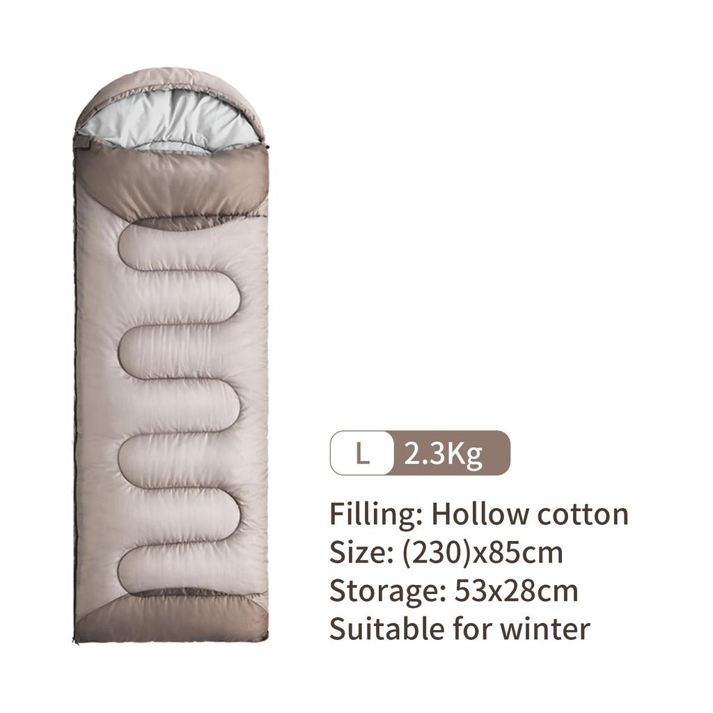 Camping Sleeping Bag Ultralight Waterproof Winter Warm Envelope Backpacking Sleeping Bags for Outdoor Traveling Hiking