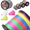 Wandering Seagull PE Line Fishing Line 1000M 5 Colors Multicolor Braid 11lb Ultimate Power for Bigfin Reef and Tai Rubber Fishing 0.4 4-Strand