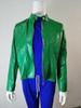 2024 Autumn/Winter Fashion Leather Suit Jacket for Women - European and American Style