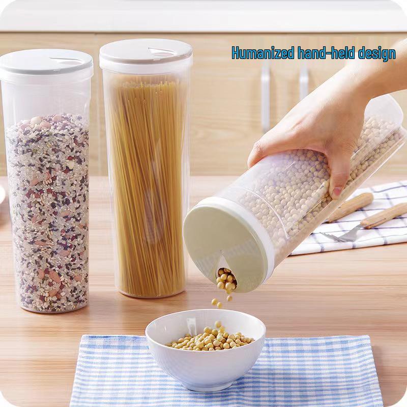 Rice Storage Jar – Moisture-Proof, Sealed, Food-Grade Plastic Container for Household Use