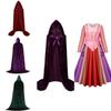 Halloween Fun With Hocus Pocus2 Winifred Sarah Mary Sanderson Cosplay Cape For Kids