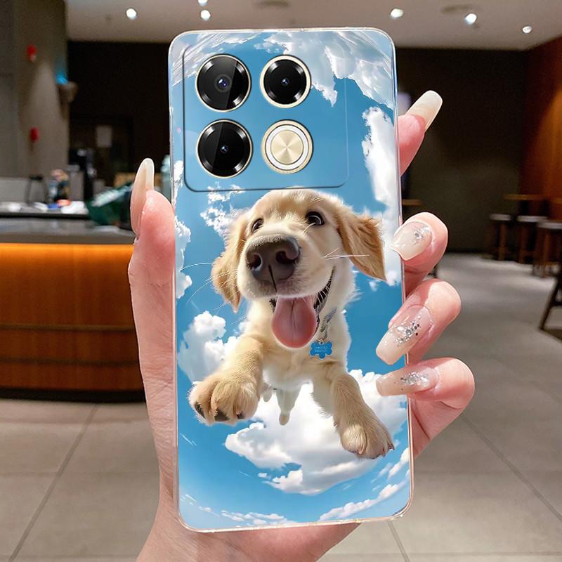 Soft Silicone Phone Case For infinix Note 40 Pro 4G 5G Note40 Pro+ 40S Funda Luxury Dragon Cute Cool Boys Girls Clear Back Cover
