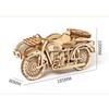Creative Wooden Puzzles Diy Construction Models Set Assembly 3D Mechanical Trucks Cars Montessori Desk Toys Kit For Adults Kids