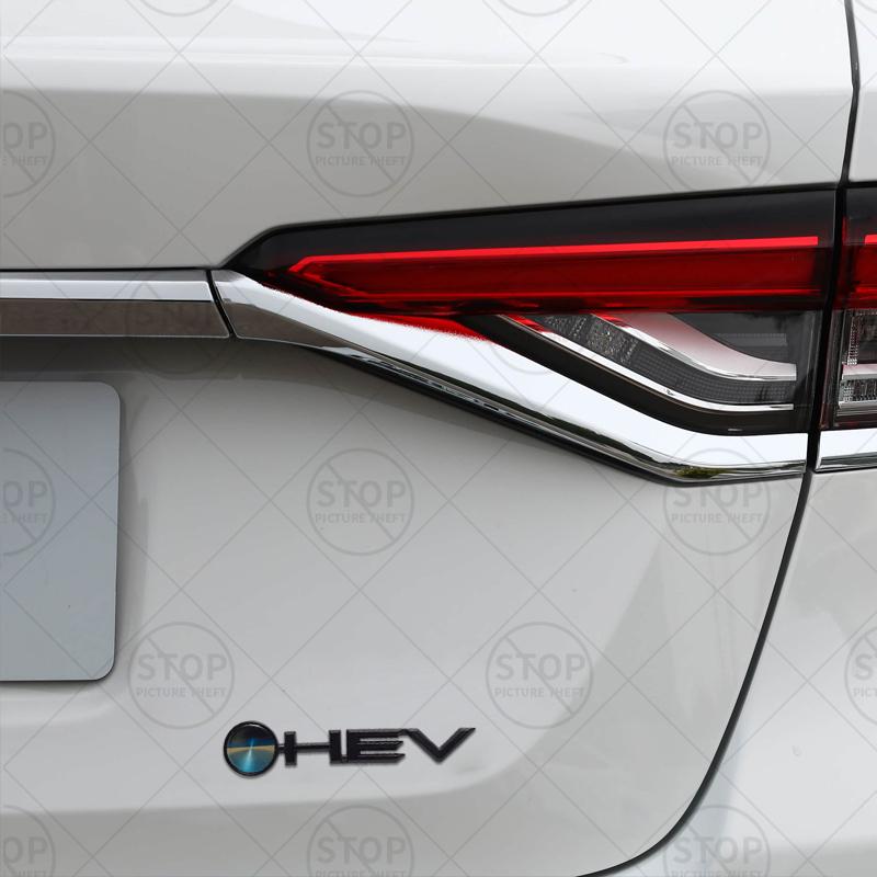 Autoaufkleber HEV Hybrid Logo 3D Decal Karosseriedekoration Abzeichen Heckklappen-Emblem