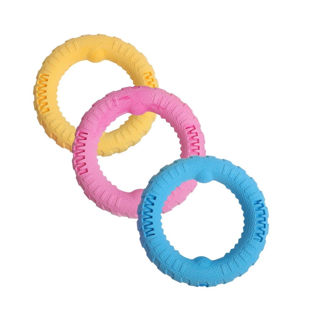 Hračky pro psy pro velké psy Interaktivní výcvikový stahovák kroužků odolný pro psy Létací kotouče pro domácí mazlíčky Toy Ring pro psy 18cm