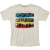 Retro Rock Band Graphic Tee, Synchronicity Inspired Vintage Style White Unisex T-Shirt
