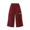 Montagut Kids' Wide-Leg Casual Cargo Pants