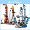 2 Space Style Shuttle Rocket Model Toys Building Block Toys Childrens Diy Building Toys Gifts For Boys And Girls