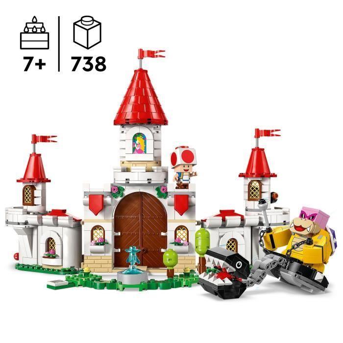 Lego® super mario 71435 combat contre roy au château de peach - set personnages nintendo