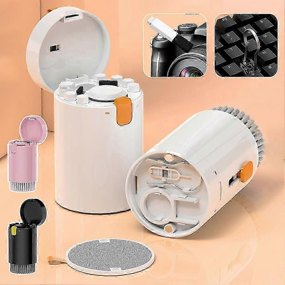 Reusable cleaning brush kit for home and office